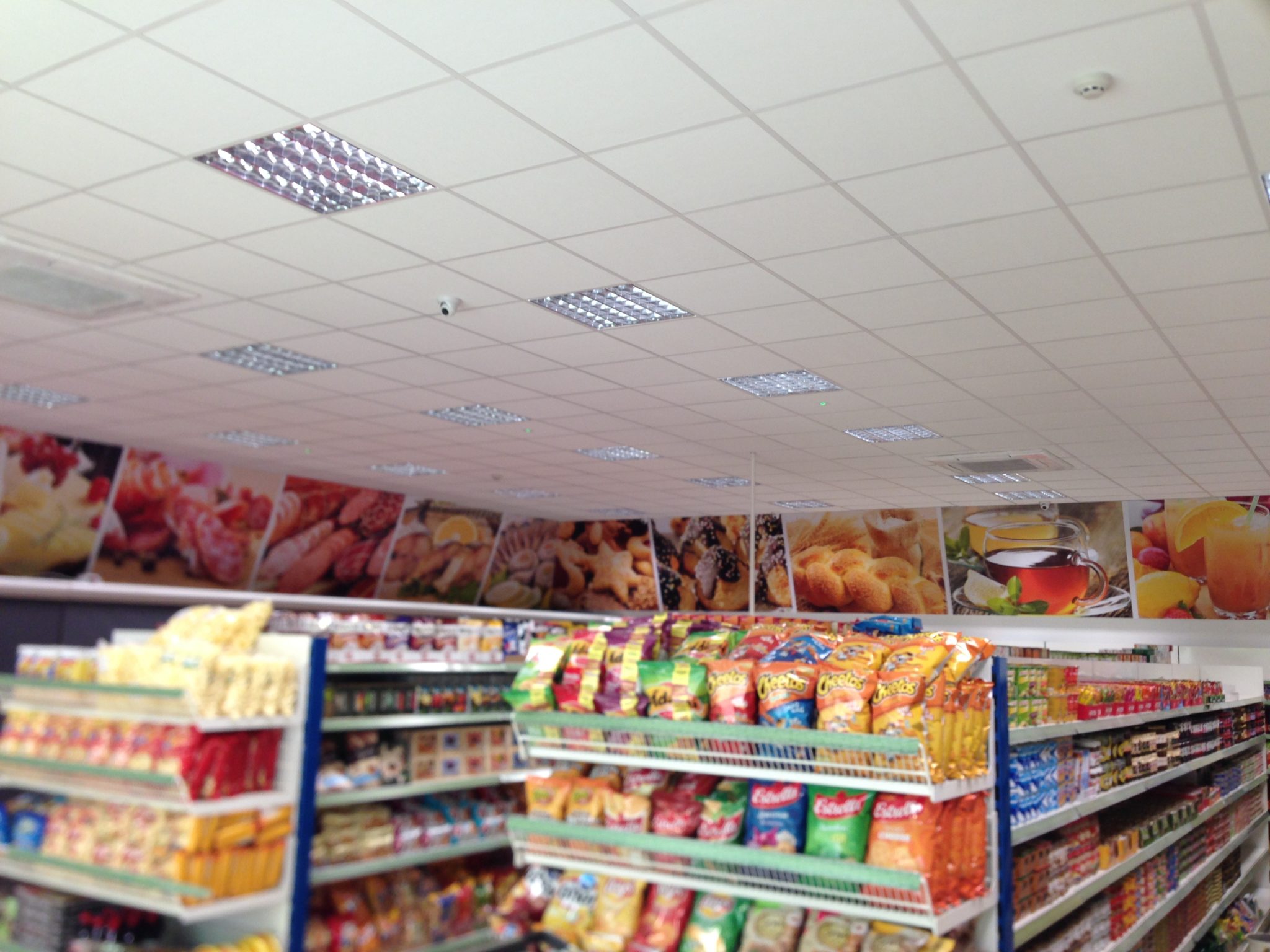 Food Store Stretch PVC Banner